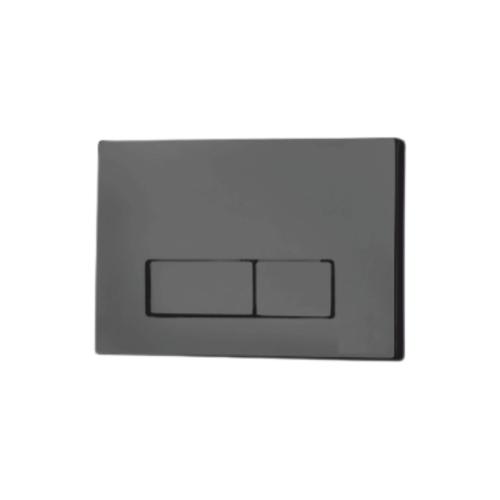 Black S Shape Flush Plate